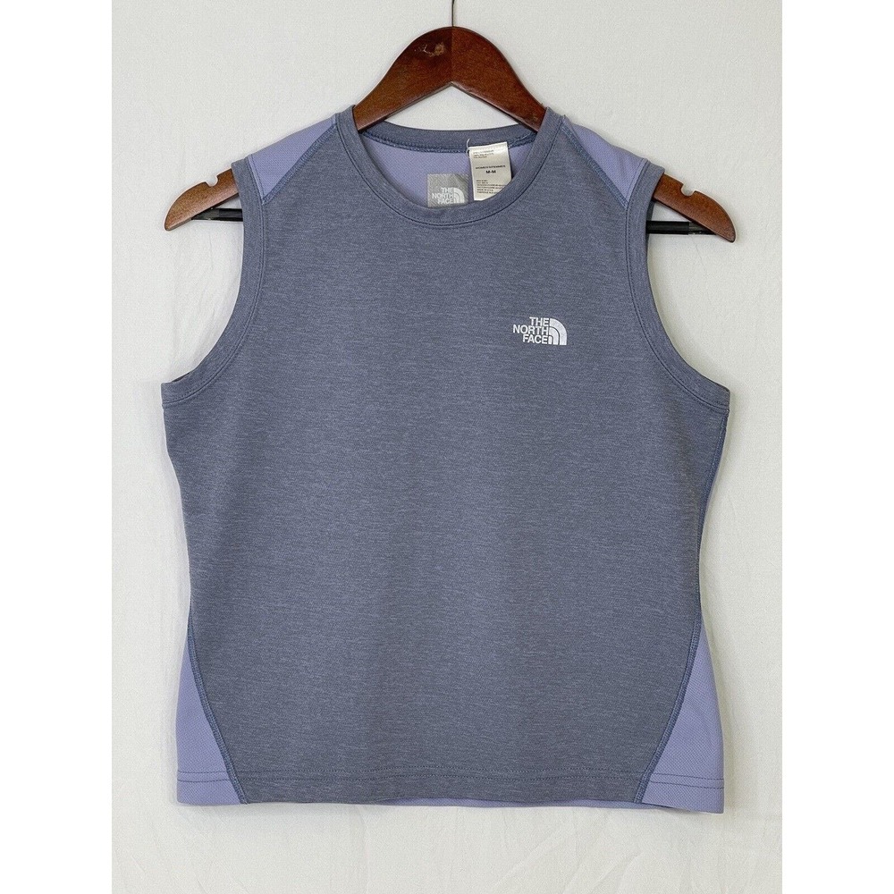The North Face Tank Tap Women's MEDIUM Sleeveless Purple Polyester Top USA